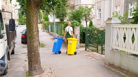 Informacja o pojemnikach na odpady